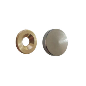 Embellecedor Tapa Tornillos 16mm Bronce Niquelado