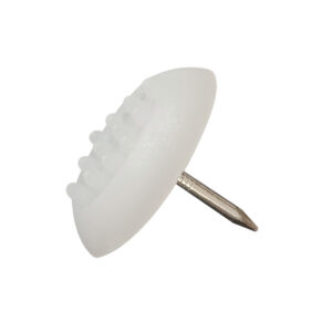 Patin Clavo Pvc 16mm Blanco