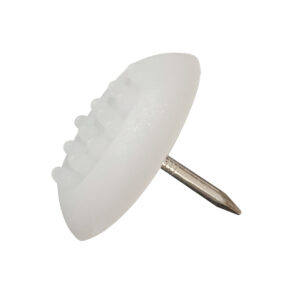 Patin Clavo Pvc 20mm Blanco