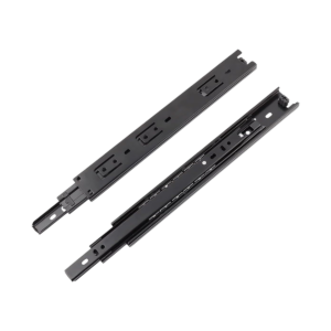 Corredera Telescópica Cajon 60cm Reforzada Negro Eurohard