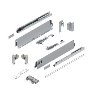 Tandembox A Cubiertero Gris 500x84mm Exterior L1 +20kg