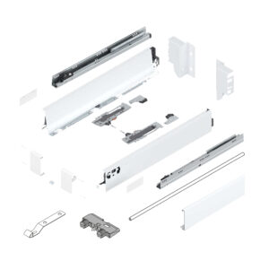 Tandembox A Cubiertero Blanco 500x84mm Interior L1 +20 Kg Push Open