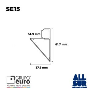 Soporte Central Para Caño Oval Ovo (2)
