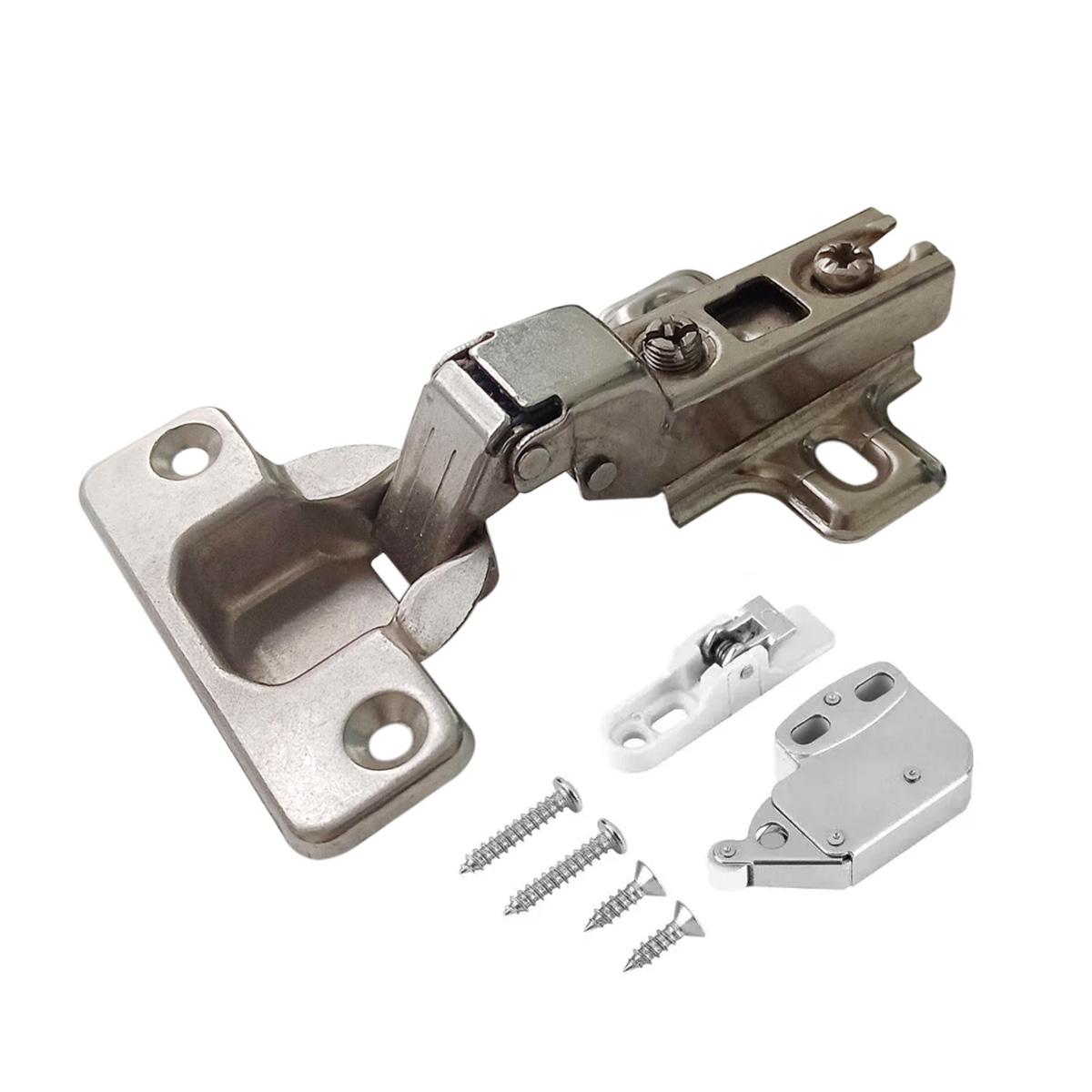 Pack 3 Bisagra 35mm Apertura Automatica + 1 Reten De Puert Pack 3 Bisagra 35mm Apertura Automatica + 1 Reten De Puert