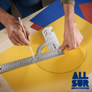 Escuadra De Carpintero Acero Inoxidable Bulit De 30cm (1)