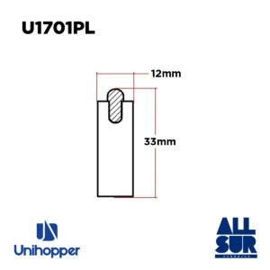 Caño Para Placard Rectangular Plata - 3 Mts (2)