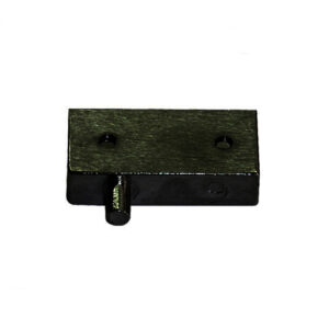 Bisagra Pivot Para Vidrio Negro - 1 Par