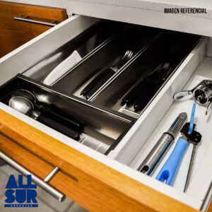 Cubiertero Inox Para Modulo De 550mm Blanco (1)