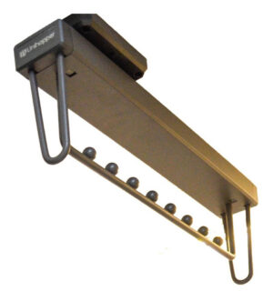 Perchero Superior 160x445x85mm, 250mm Mocca - Cierre Suave