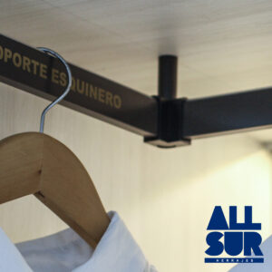 Soporte Esquinero Cilindrico Fijacion Superior Color Mocca (1)