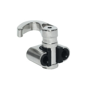 Gancho P/ Atornillar 6/8mm Niq.