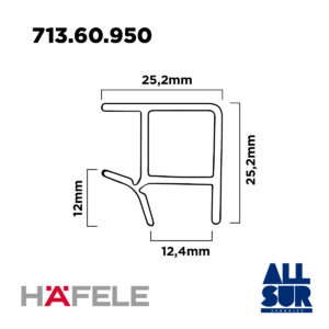 Esquinero 90 Terminal Pvc Alto 120mm Term.inox (1)