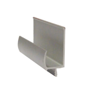 Perfil Tirador "j" P/emb.alu.anod.plata 3mts/49x22mm