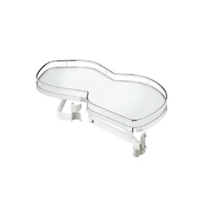 Set Bandejas Lemans Derecho Blanco 600mm