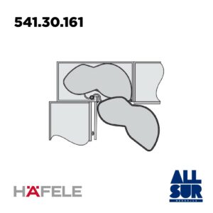 Set Bandejas Lemans Derecho Blanco 600mm (1)