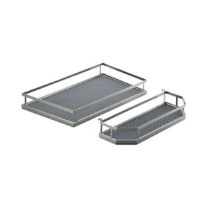 Columna Extraible 2 Niv Cierre Suave 450mm 4 Band Anti Desli