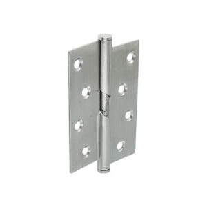 Bisagra Ficha Con Caida Acero Inoxidable 102x79x2mm Izq. Par