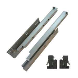 Guia Oculta 30kg Eh C/cierr Suav Ext. Total 400mm Galv.