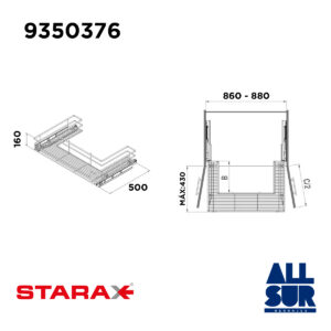Canasto Cajon Bajo Bacha Mod.90 Cromo (2)