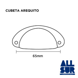 Cubeta Arequito 65mm Negro (2)
