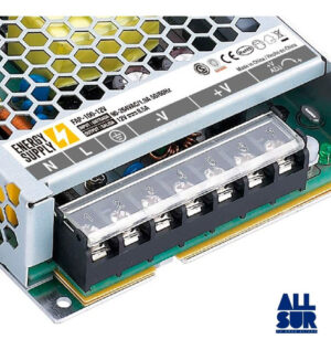 Fuente De Alimentación Metalica 12v 36w Interior Luz Led (1)