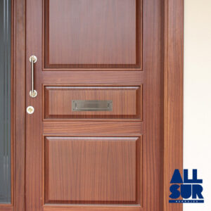 Frente Buzon Acero Inox 208 X 56mm 304l Atornillar (2)