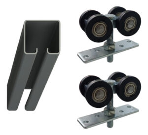 Combo Roma N164 2.0 4 Ruedas D Nylon H Nat 2mts