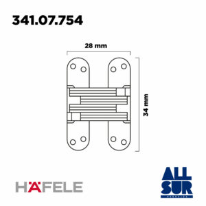 Bisagra Oculta Soss Zk Niq 19,2x95,2mm (1)