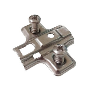 Placa Metalla Sm C/ Tornillo Euro