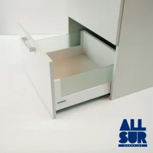 Guia Oculta 30kg Eh C/cierr Suav Ext. Total 550mm Galv. (1)