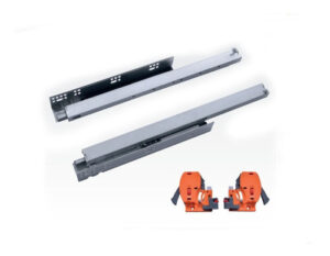 Guia Oculta 30kg Eh C/cierr Suav Ext. Total 350mm Galv.