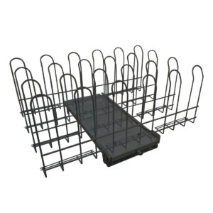 Toallero Barral Redondo Simple Con Gancho 600x85mm