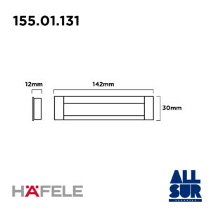 Numero Para Pared Exterior 63x40x5mm Blanco (2)