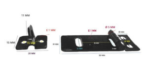 Portacandado Hierro Encharolado 38mm - 1 1/2 " - Unidad (1)