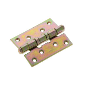 Bisagra Municion 100x75 Para Atornillar - Amarillo