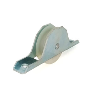 Rueda Puerta Ventana Nylon Canal Cuadrado 45mm X 12cmn