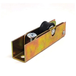 Rueda Simple Caja Chapa Linea Herrero Puerta Ventana.