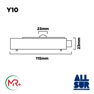 Rueda Simple Blindada Interior Módena Puerta Ventanan (1)