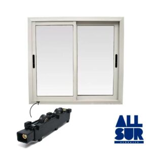 Rueda Blindada Novissima Ø20 X 145 Mm Para Ventana (2)