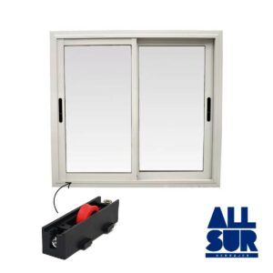 Rueda Blindada Rotonda Ø25 X 80 Mm Para Ventana (2)