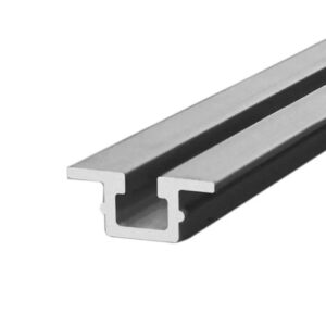 Riel Aluminio Embutir X2mts