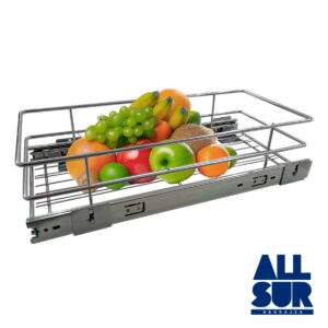 Canasto Extraible 1 Nivel Telesc. 230 X 150 X 450 Color (2)