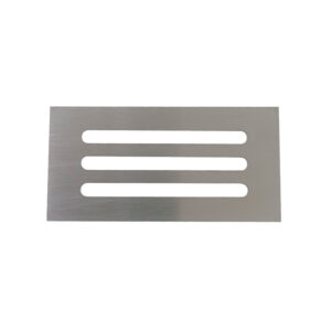 Rejilla Ventilacion Acero Inoxidable 70 Mm X 35 Mm