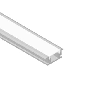 Perfil Para Led De Alumi. 21,4x11mm Para Embutir En Pis