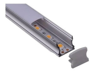 Perfil Con Led De Alum.17,3x14,5mm X 2mts - Fria