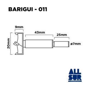 Fresa Broca De Widia Ø 20 Mm Para Rafix (2)