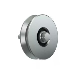 Rueda Inferior Porton Corredizo Acero Blindado 70mm 75kg