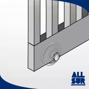 Rueda Diametro 50 Canal "u" (2)