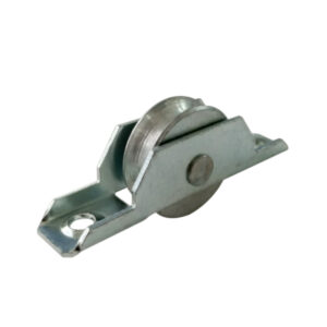 Rueda Puerta Ventana Corrediza Acero Canal Redondo 27mm