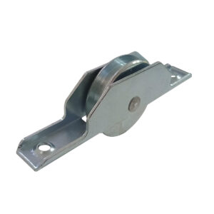 Rueda De Acero Ø 32 Mm Canal Redondo Para Ventana 10kg